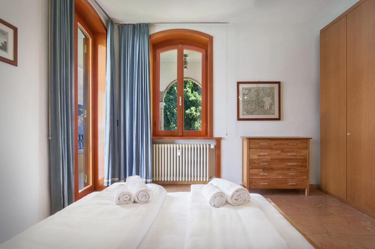 Villa Francesca-Grande Appartamento In Riva Al Lago Brenzone sul Garda Buitenkant foto
