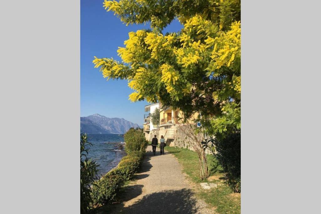 Villa Francesca-Grande Appartamento In Riva Al Lago Brenzone sul Garda Buitenkant foto